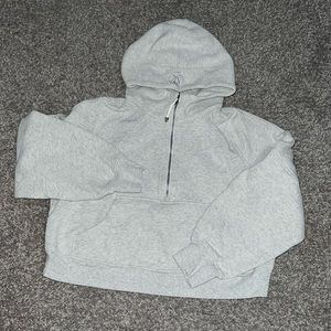 Scuba oversized Half-Zip hoodie